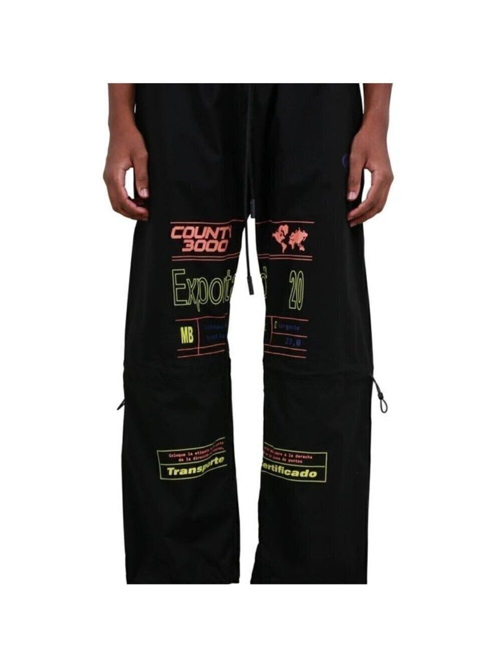 MARCELO Burlon Mens Technical Track Pants Medium